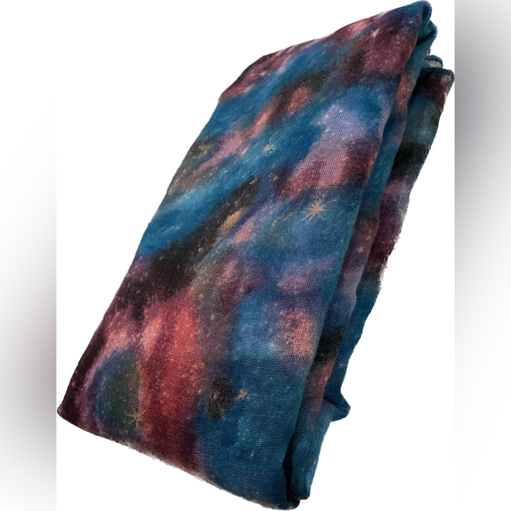 Galaxy Nebula Print Scarf
